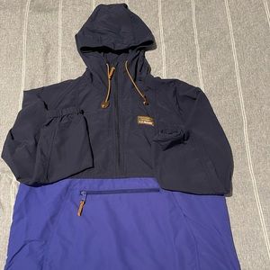 LL Bean anorak jacket